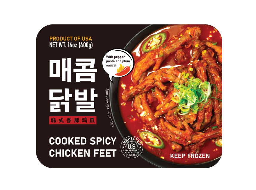 纯味全新上线 韩国辣鸡爪 方便即食 400g